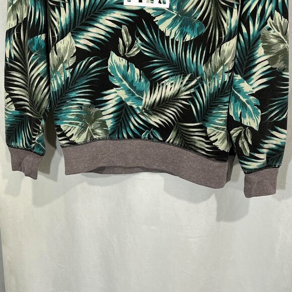 VICTORIAS SECRET PINK LIMITED EDITION TROPICAL PALM OVERSIZE "PINK"SWEATSHIRT XS - Picture 3 of 8